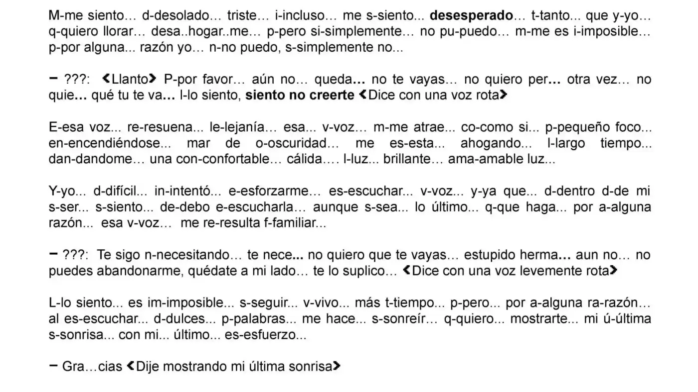 Re: De Vuelta A Mi Vida (Novela) - Capítulo 1 - Página 22 - LectorTMOo