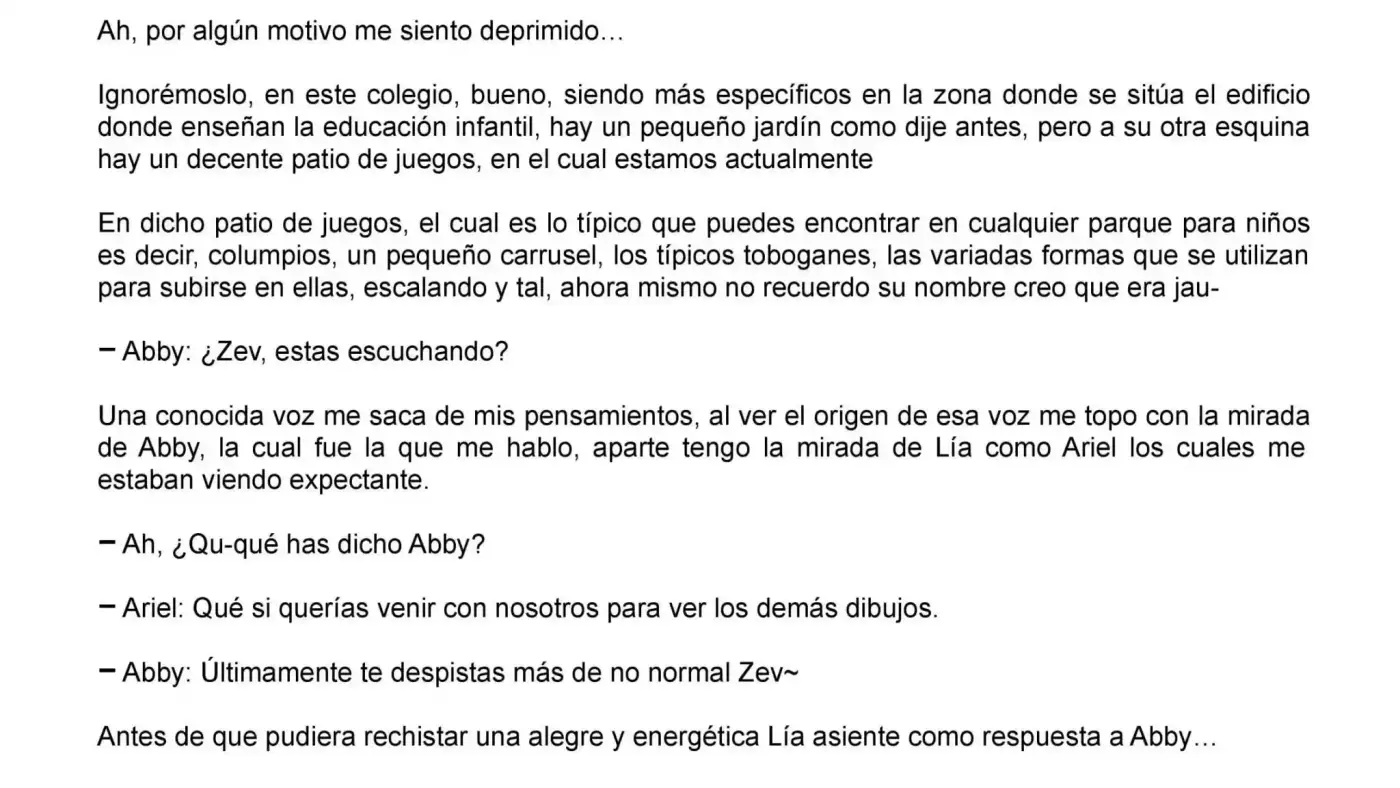 Re: De Vuelta A Mi Vida (Novela) - Capítulo 11 - Página 4 - LectorTMOo