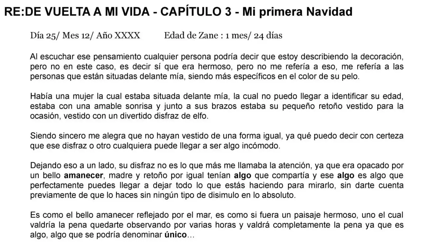 Re: De Vuelta A Mi Vida (Novela) - Capítulo 3 - Página 3 - LectorTMOo