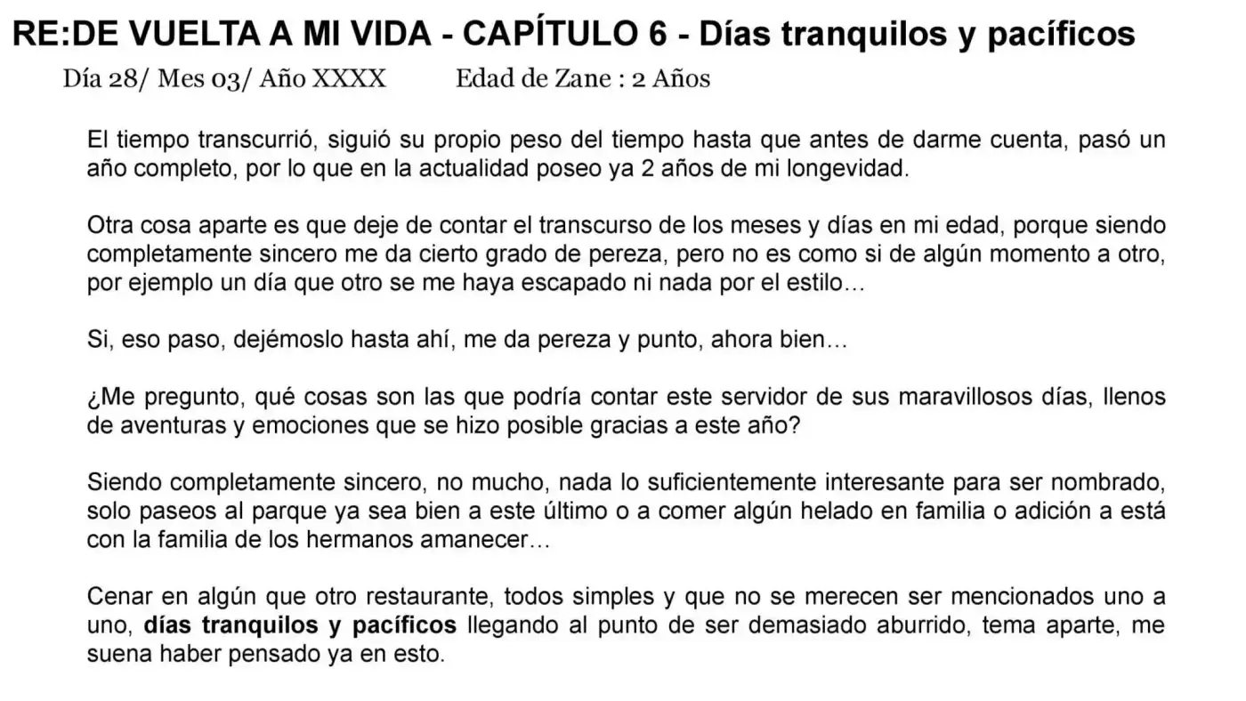 Re: De Vuelta A Mi Vida (Novela) - Capítulo 6 - Página 3 - LectorTMOo