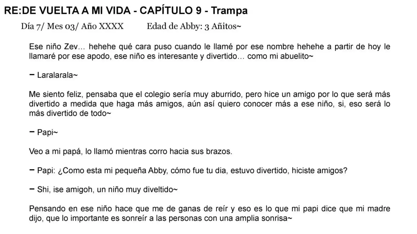 Re: De Vuelta A Mi Vida (Novela) - Capítulo 9 - Página 3 - LectorTMOo