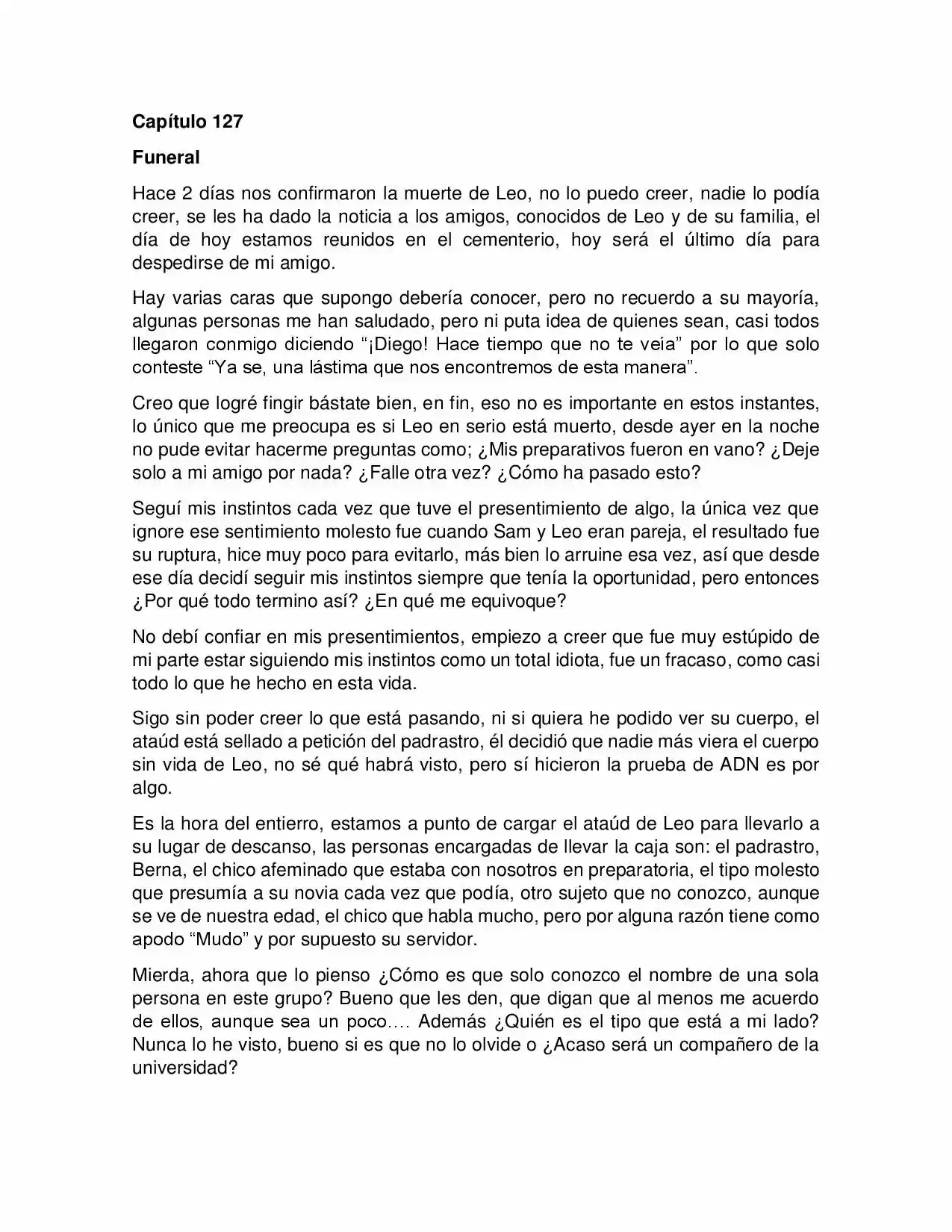 Re-Friendzone (Novela) - Capítulo 129 - Página 1 - LectorTMOo
