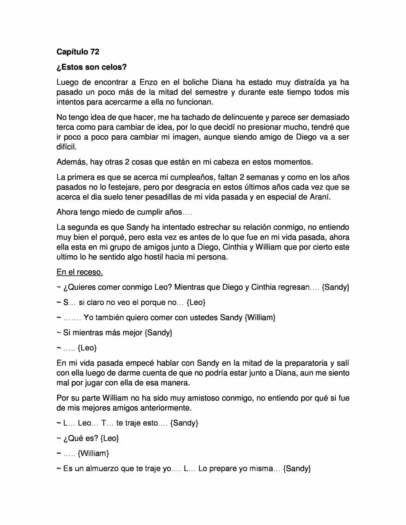 Re-Friendzone (Novela) - Capítulo 74 - Página 1 - LectorTMOo