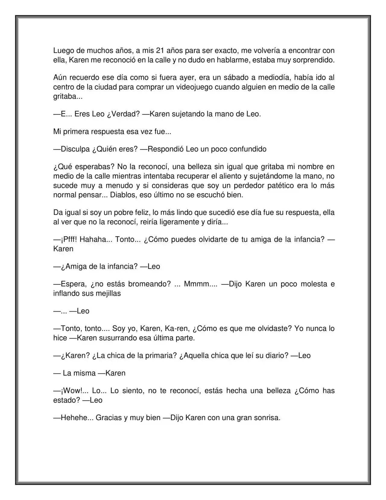 Re-friendzone VE (Novela) - Capítulo 5 - Página 6 - LectorTMOo