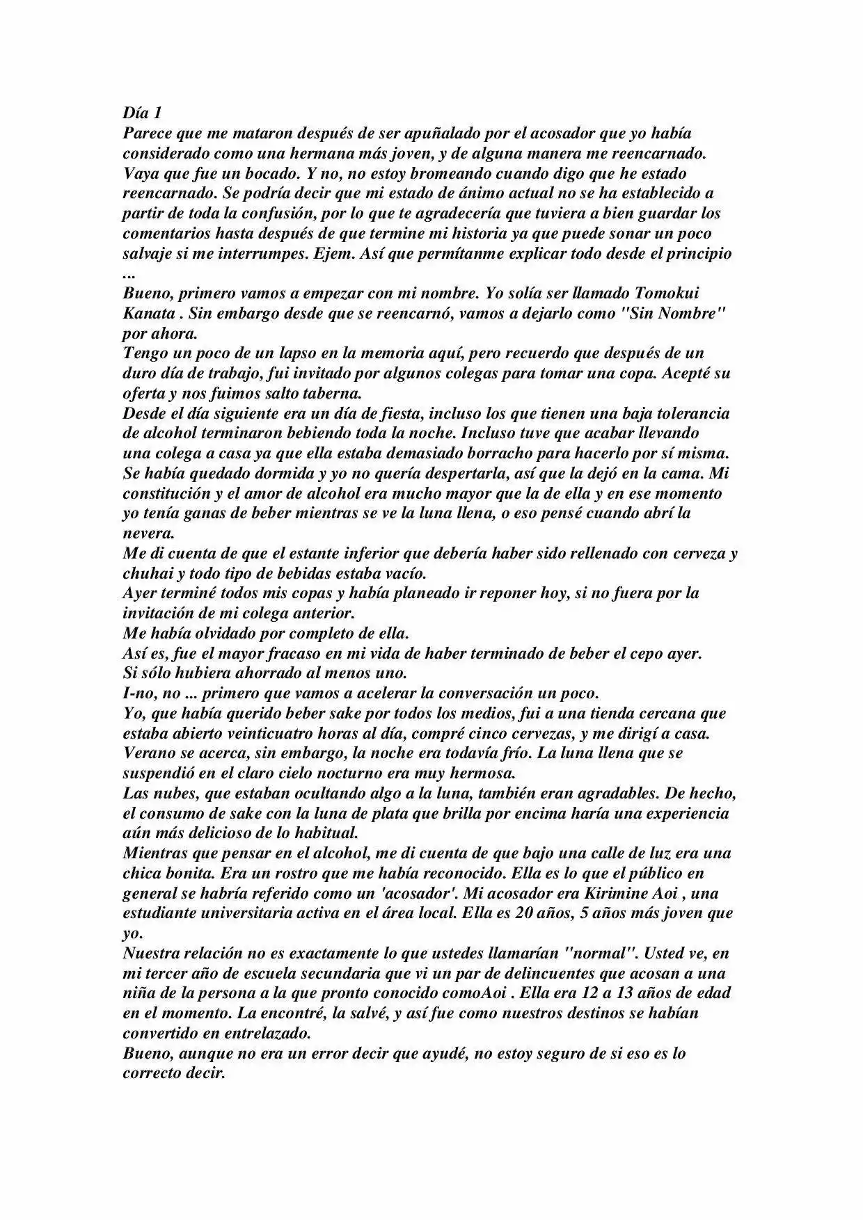 Re:Monster (Novela) - Capítulo 1 - Página 1 - LectorTMOo