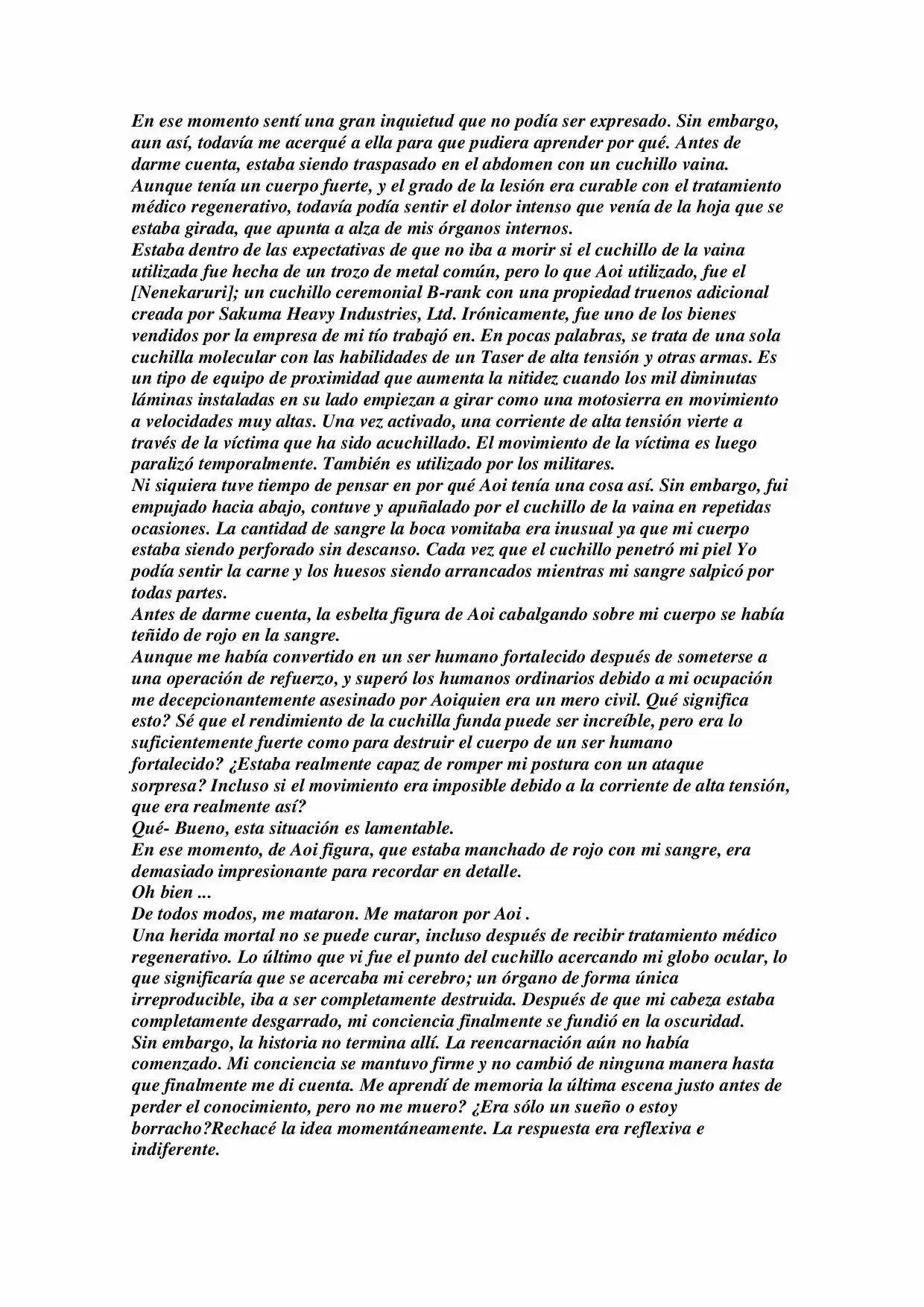 Re:Monster (Novela) - Capítulo 1 - Página 3 - LectorTMOo