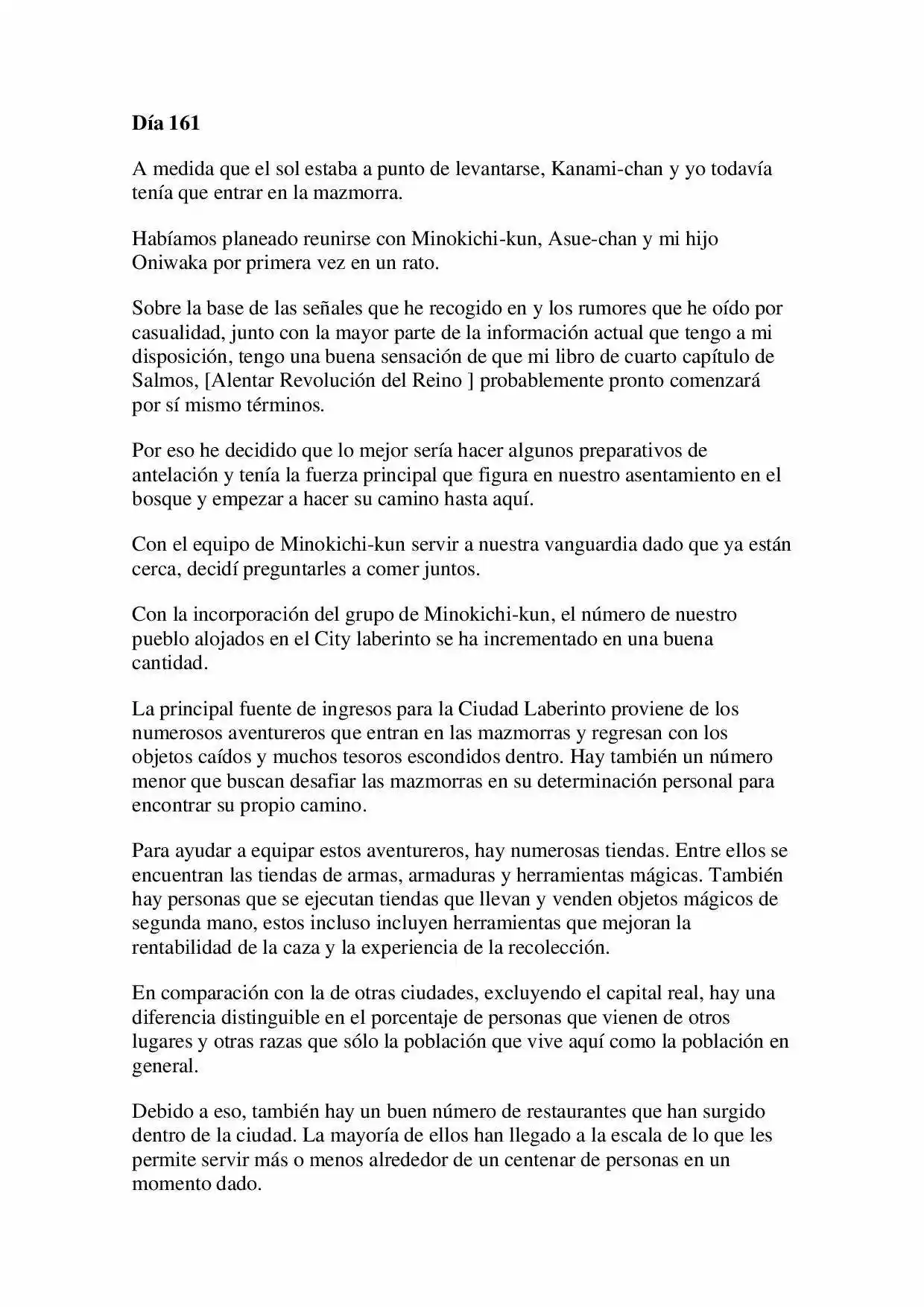 Re:Monster (Novela) - Capítulo 161 - Página 1 - LectorTMOo