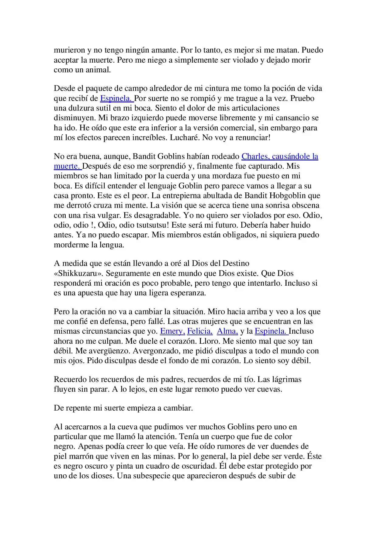 Re:Monster (Novela) - Capítulo 27.1 - Página 6 - LectorTMOo