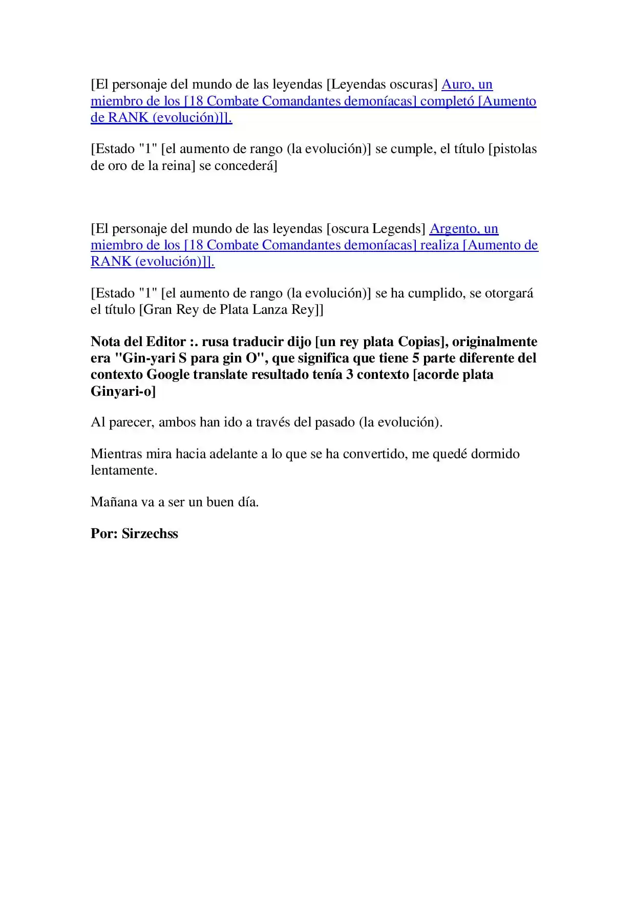 Re:Monster (Novela) - Capítulo 302 - Página 4 - LectorTMOo