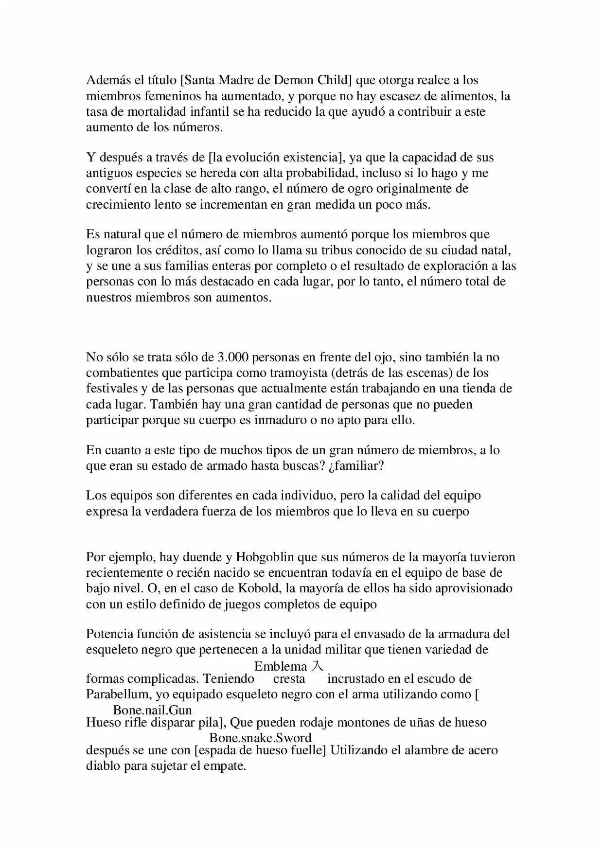 Re:Monster (Novela) - Capítulo 311 - Página 4 - LectorTMOo