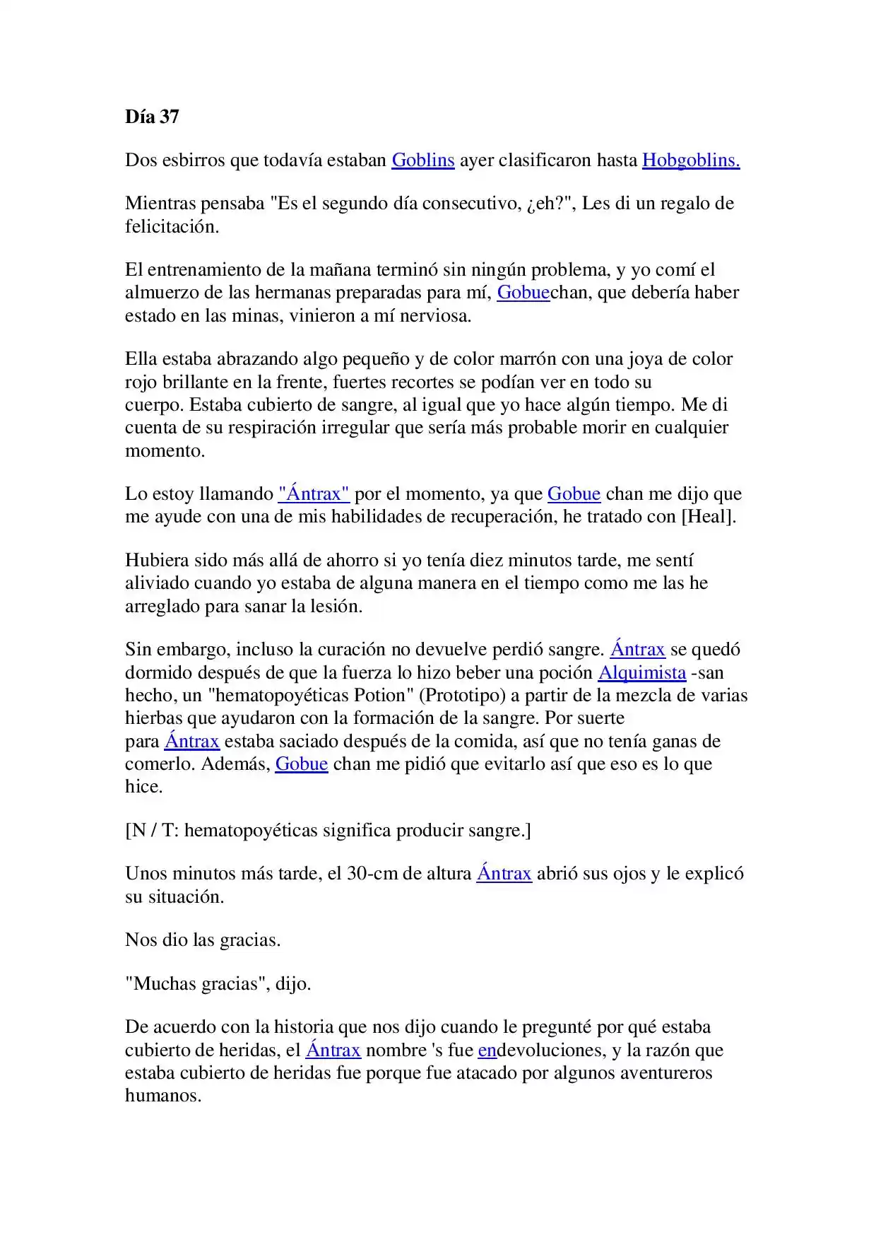 Re:Monster (Novela) - Capítulo 37 - Página 1 - LectorTMOo