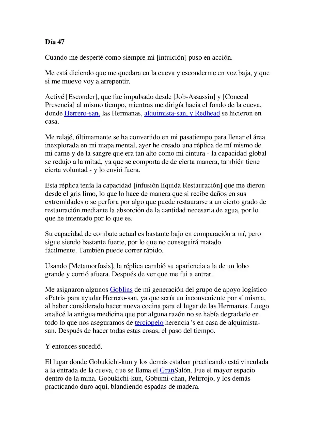 Re:Monster (Novela) - Capítulo 47 - Página 1 - LectorTMOo