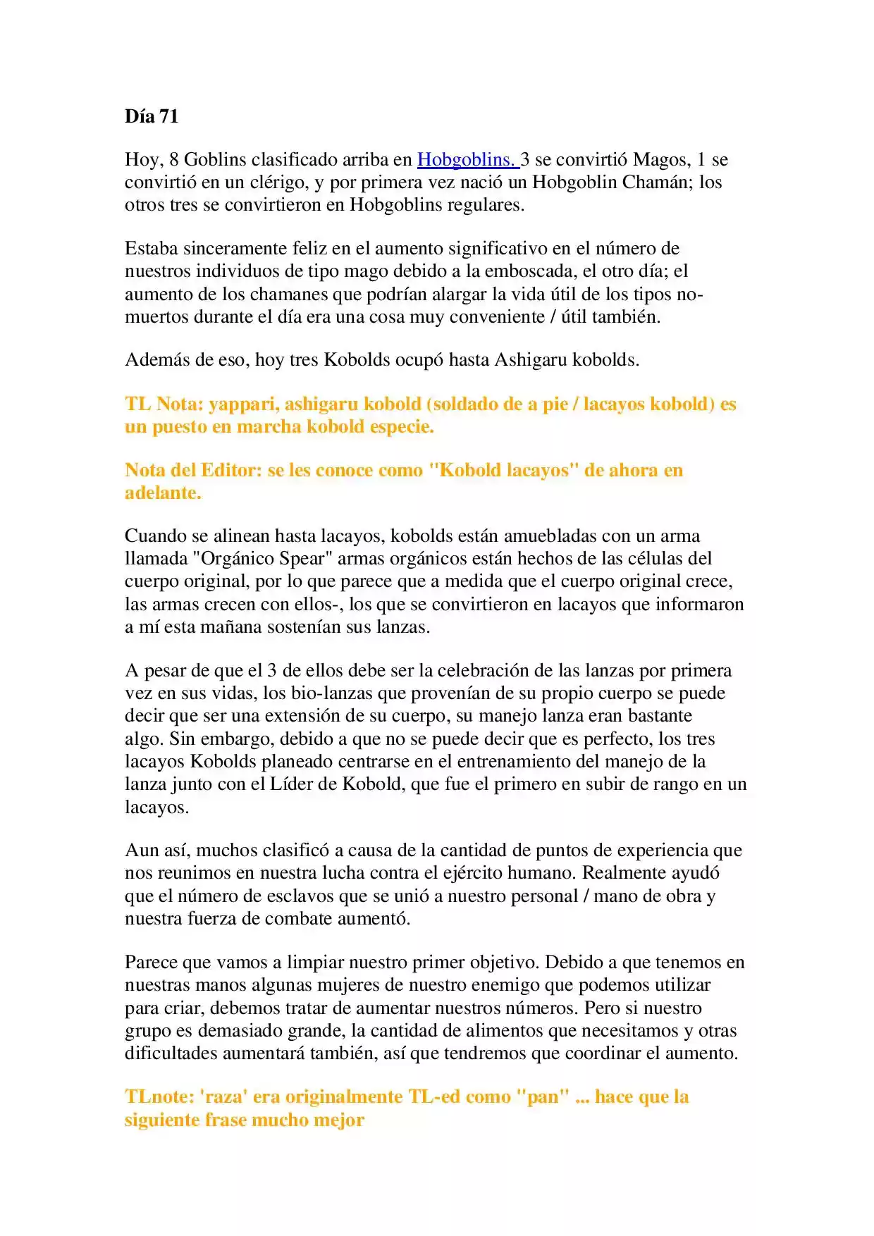 Re:Monster (Novela) - Capítulo 71 - Página 1 - LectorTMOo