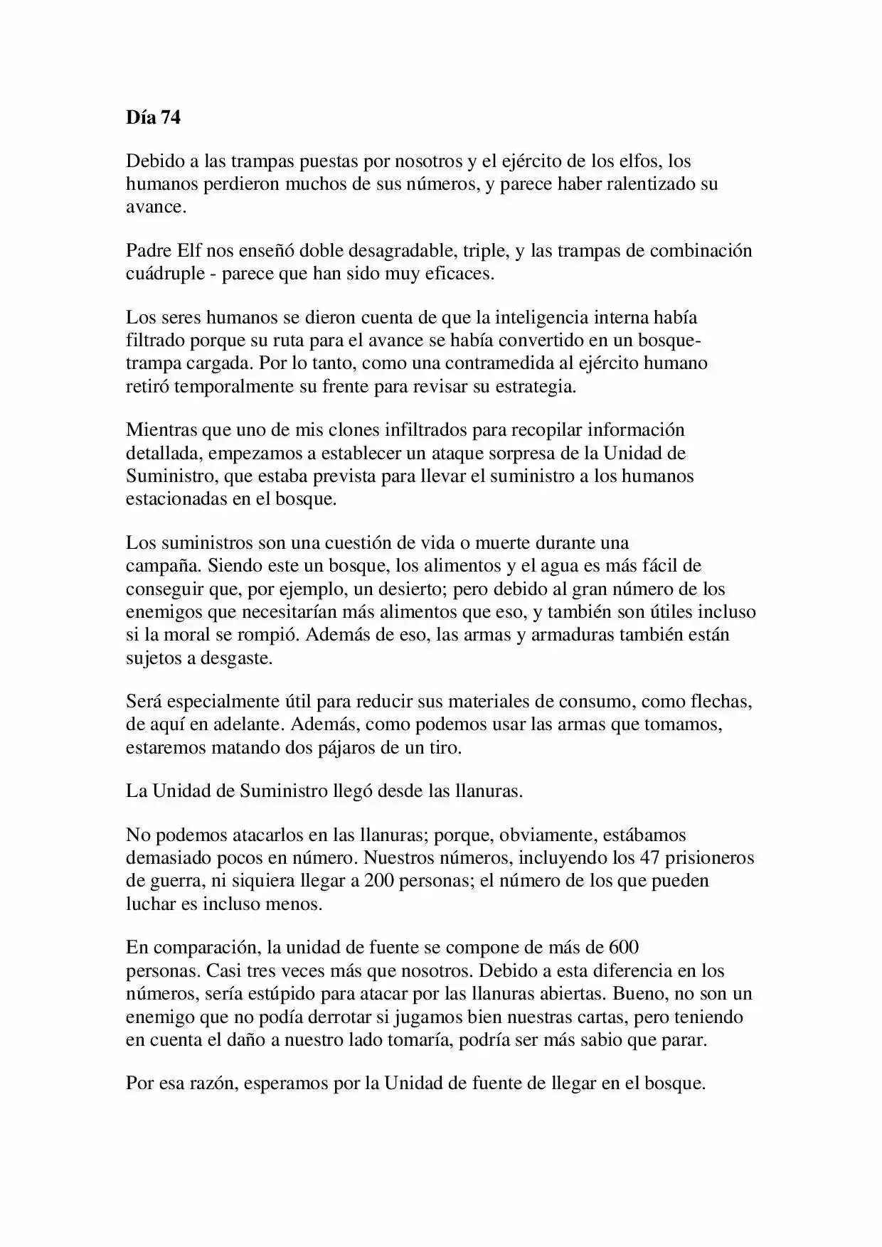 Re:Monster (Novela) - Capítulo 74 - Página 1 - LectorTMOo