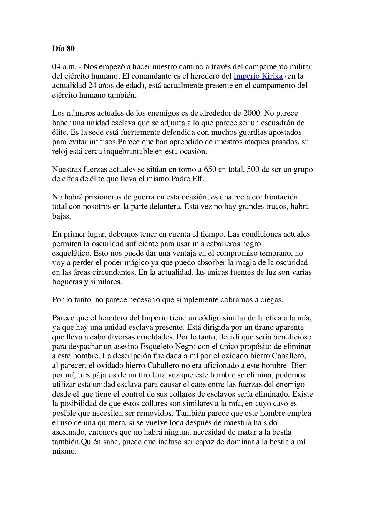 Re:Monster (Novela) - Capítulo 80 - Página 1 - LectorTMOo