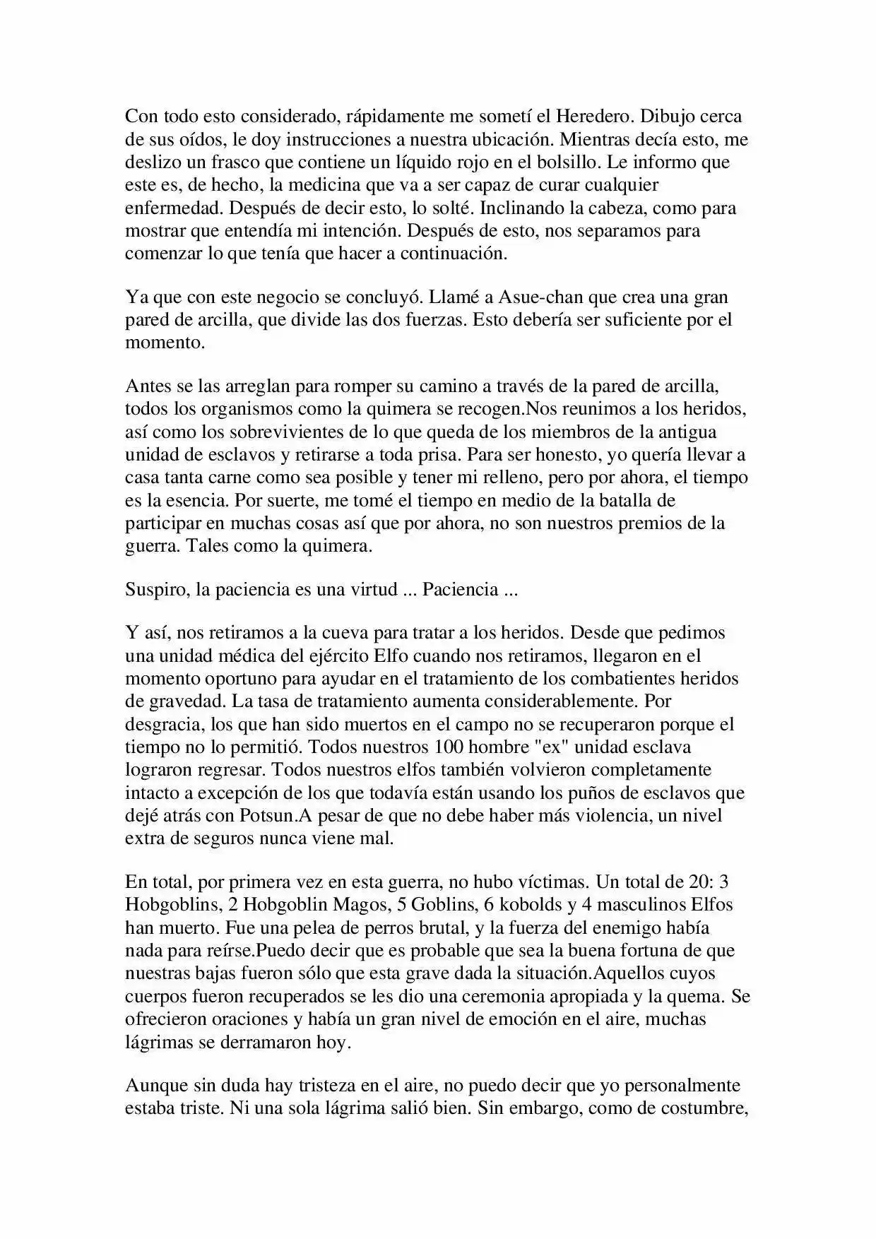 Re:Monster (Novela) - Capítulo 80 - Página 4 - LectorTMOo