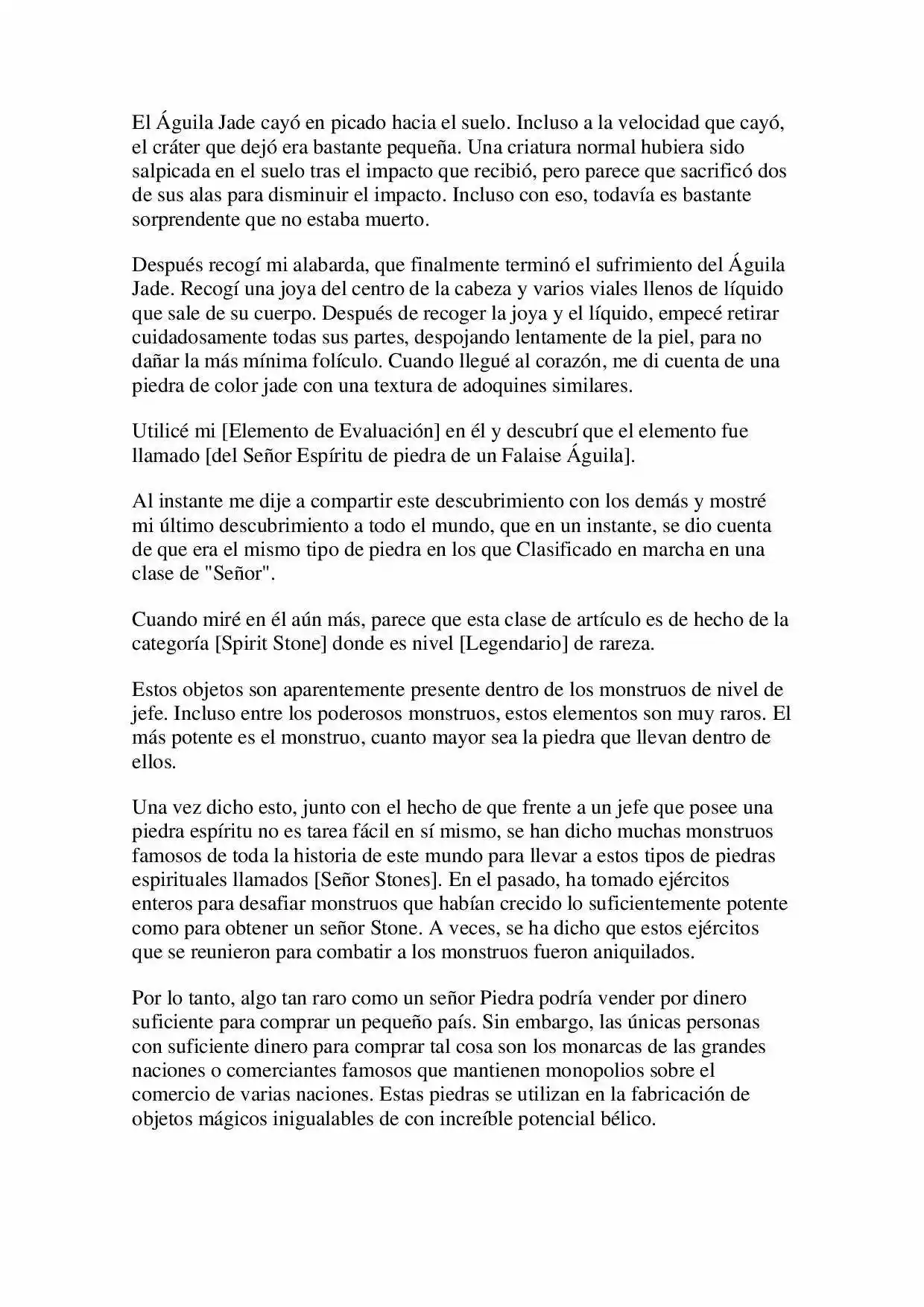 Re:Monster (Novela) - Capítulo 93 - Página 6 - LectorTMOo