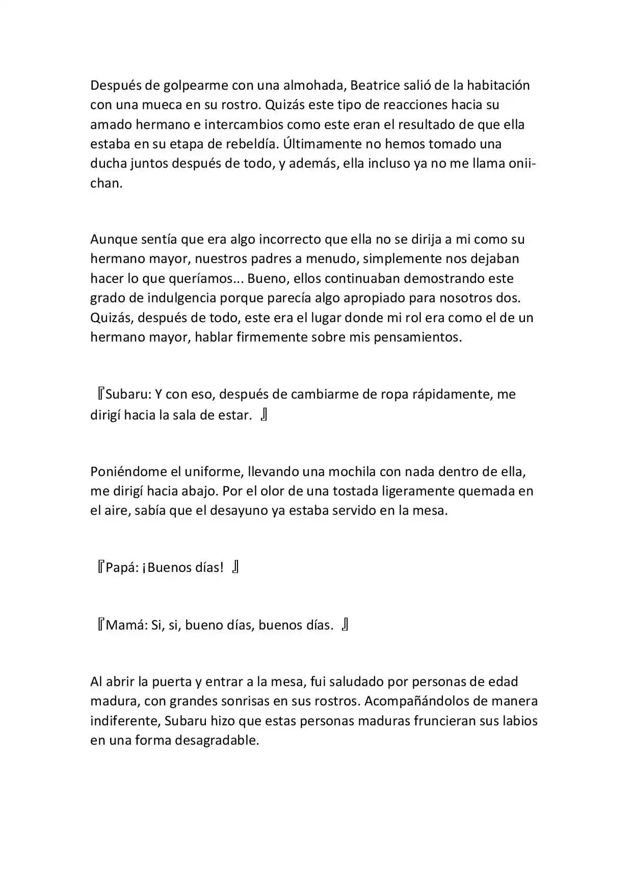 Re:Zero Academy (What If) (Novela) - Capítulo 1 - Página 3 - LectorTMOo