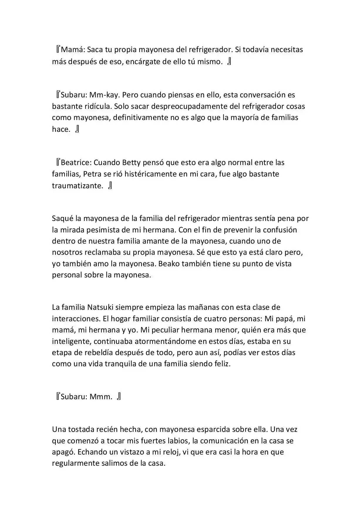 Re:Zero Academy (What If) (Novela) - Capítulo 1 - Página 5 - LectorTMOo