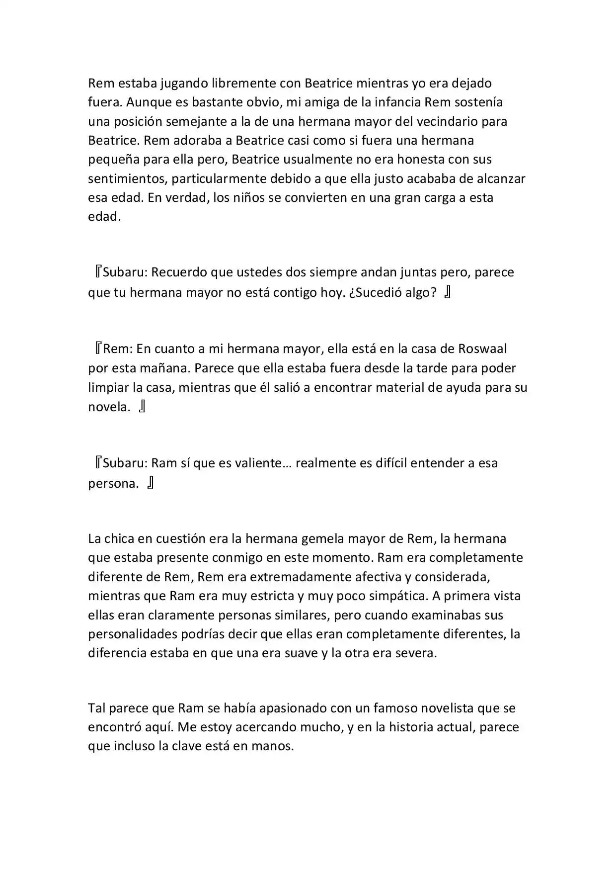 Re:Zero Academy (What If) (Novela) - Capítulo 1 - Página 8 - LectorTMOo