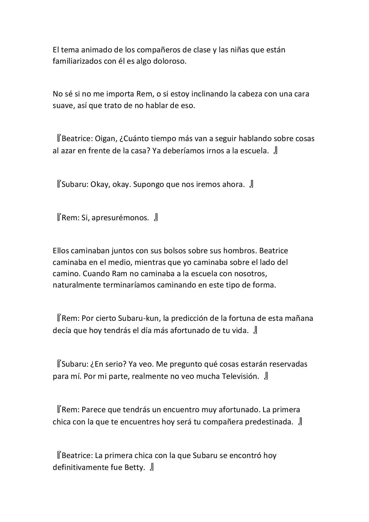 Re:Zero Academy (What If) (Novela) - Capítulo 1 - Página 9 - LectorTMOo
