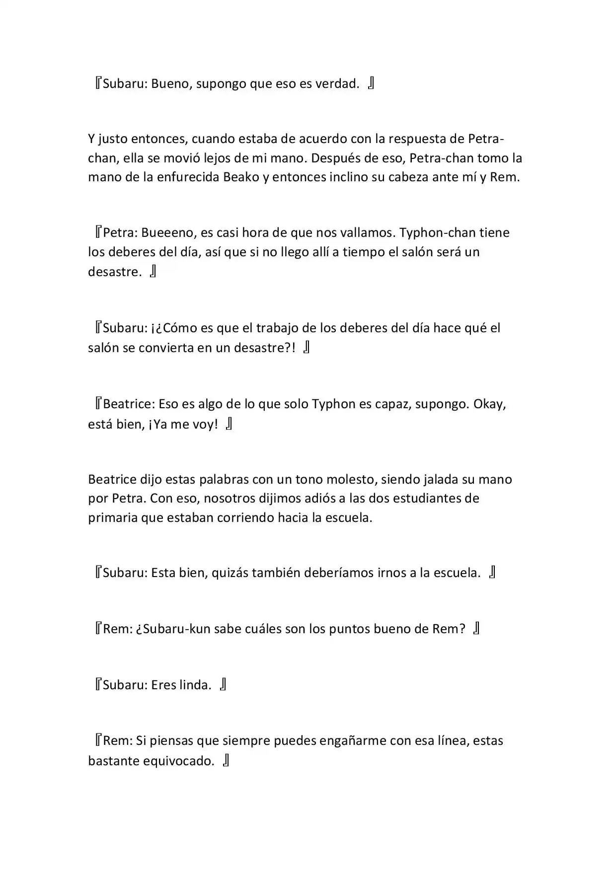Re:Zero Academy (What If) (Novela) - Capítulo 1 - Página 20 - LectorTMOo
