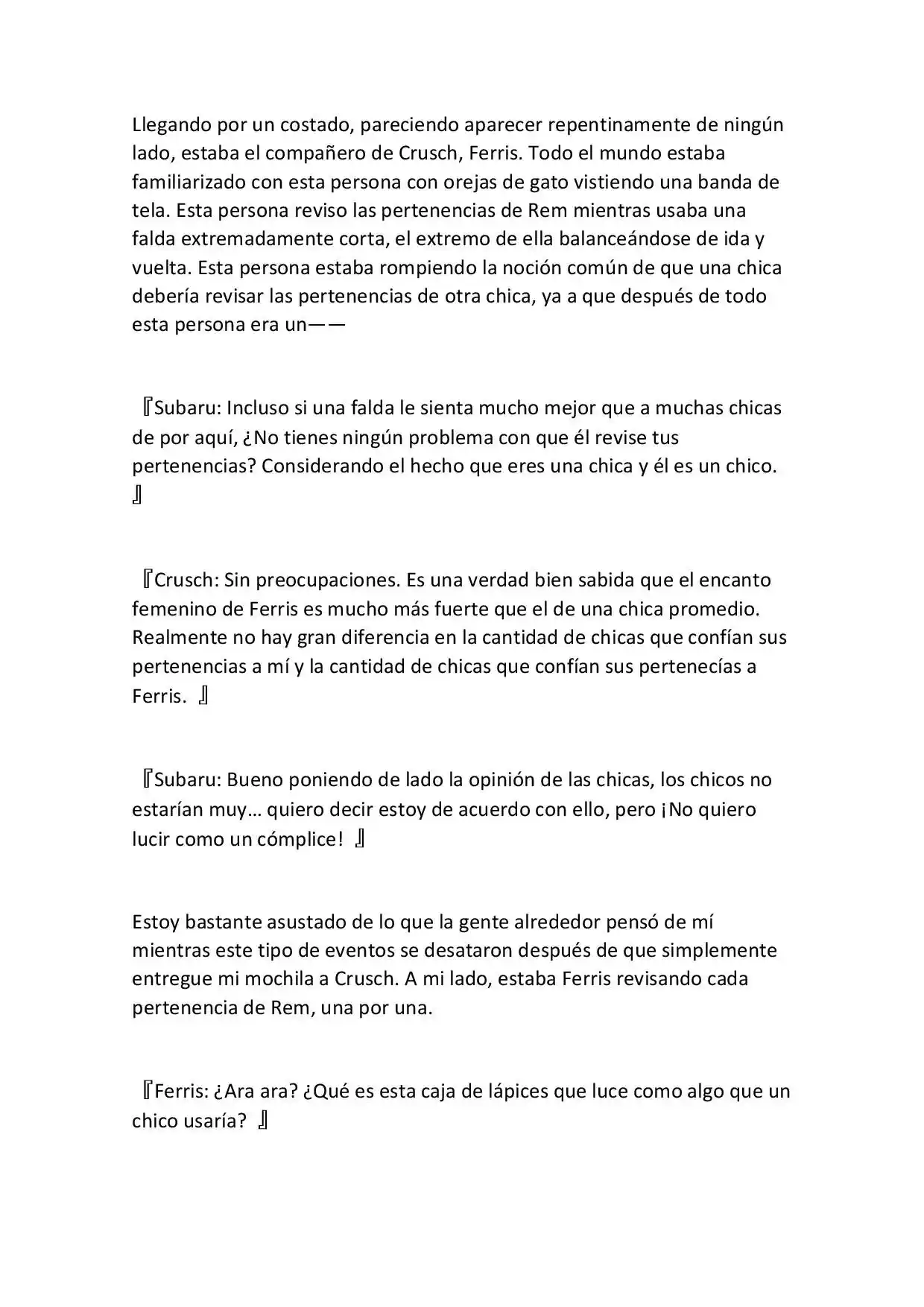 Re:Zero Academy (What If) (Novela) - Capítulo 1 - Página 27 - LectorTMOo