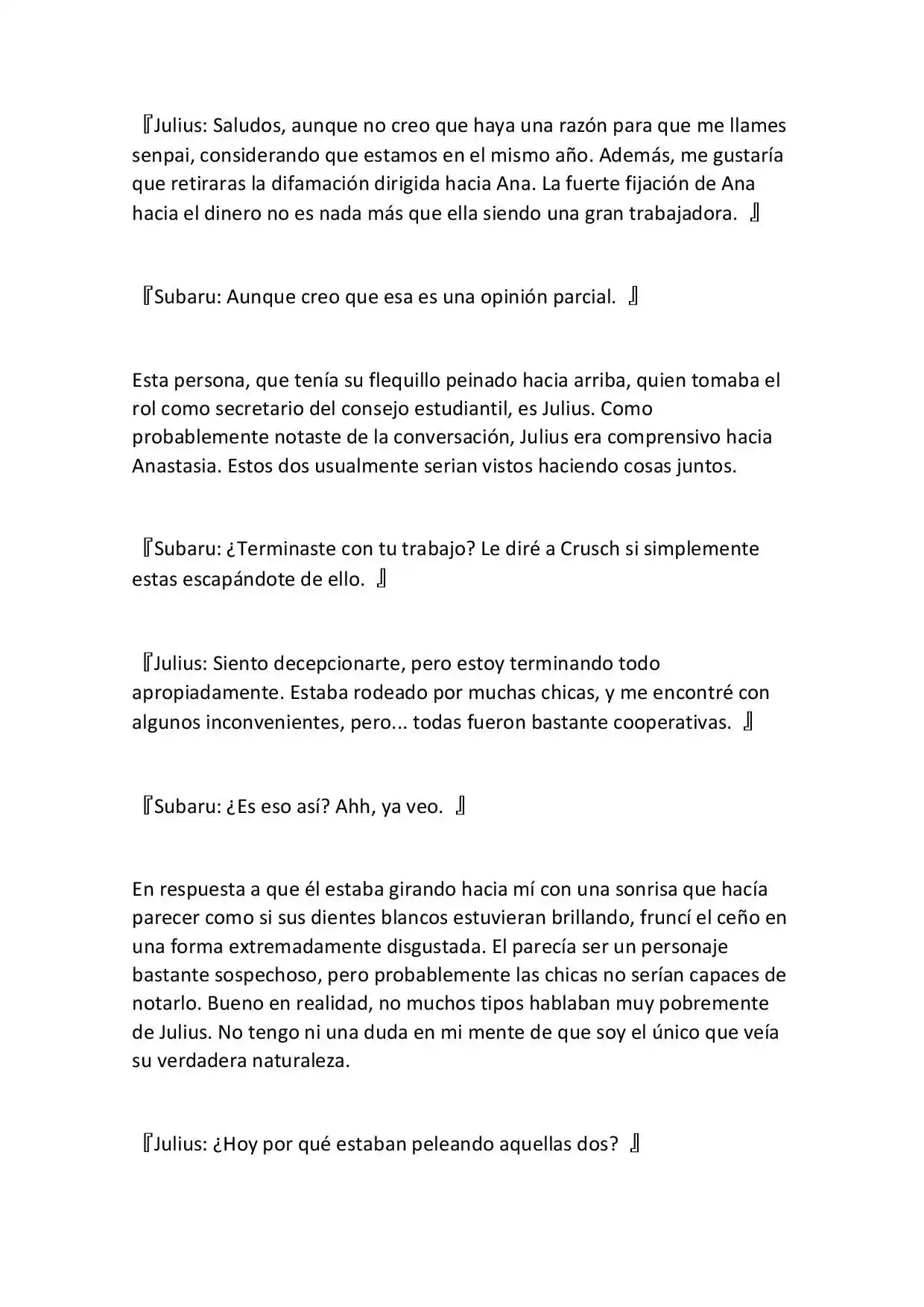 Re:Zero Academy (What If) (Novela) - Capítulo 1 - Página 33 - LectorTMOo