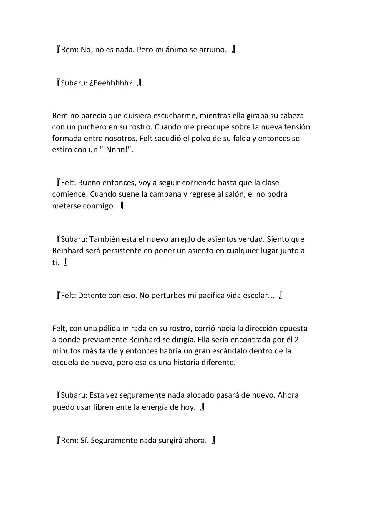 Re:Zero Academy (What If) (Novela) - Capítulo 1 - Página 43 - LectorTMOo