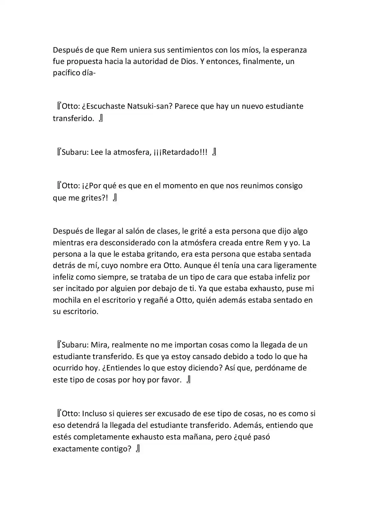 Re:Zero Academy (What If) (Novela) - Capítulo 1 - Página 44 - LectorTMOo