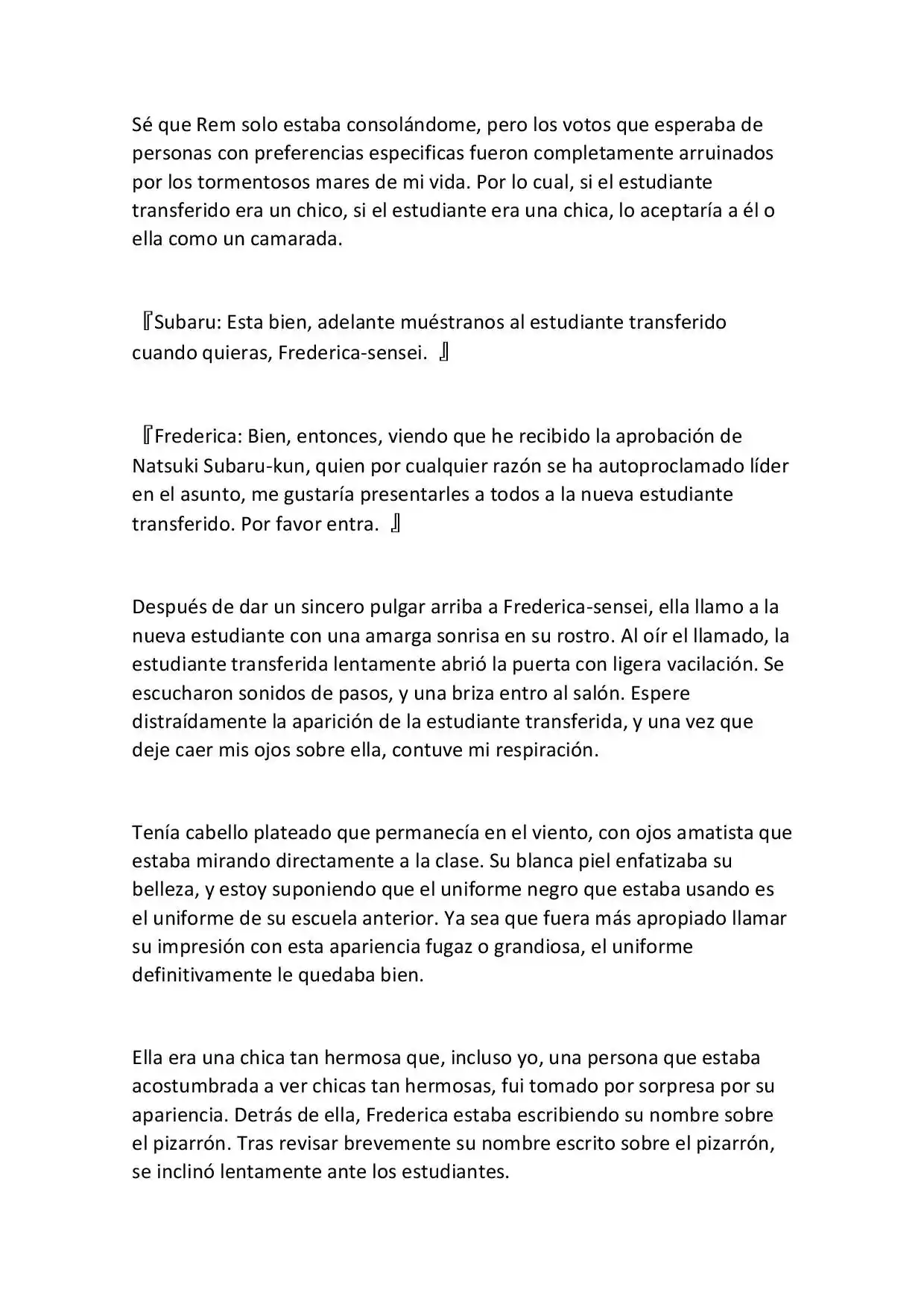 Re:Zero Academy (What If) (Novela) - Capítulo 1 - Página 52 - LectorTMOo