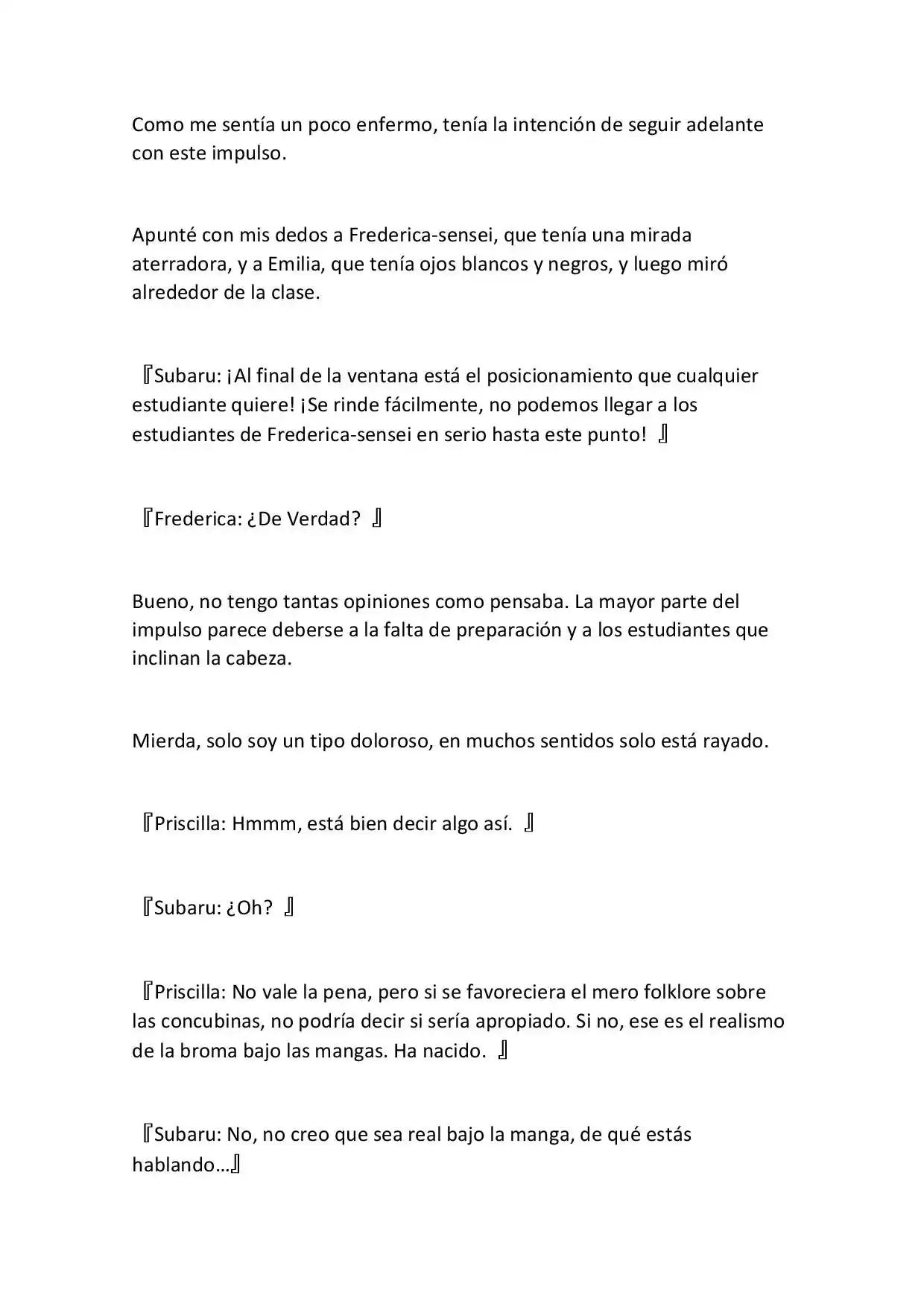 Re:Zero Academy (What If) (Novela) - Capítulo 2 - Página 3 - LectorTMOo