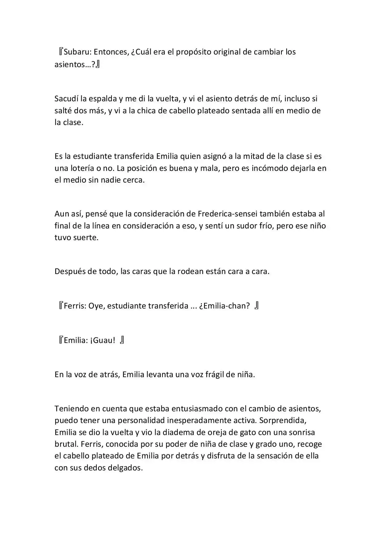 Re:Zero Academy (What If) (Novela) - Capítulo 2 - Página 12 - LectorTMOo
