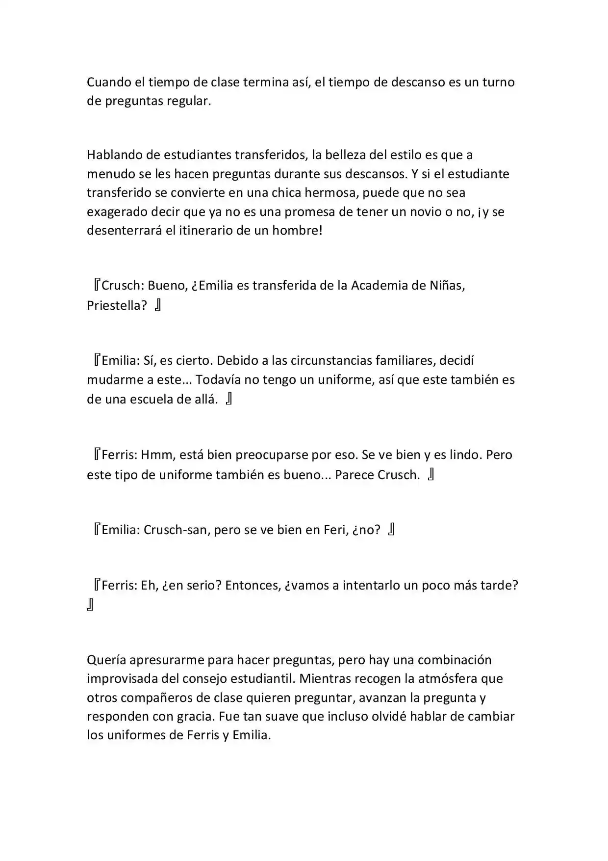Re:Zero Academy (What If) (Novela) - Capítulo 2 - Página 18 - LectorTMOo