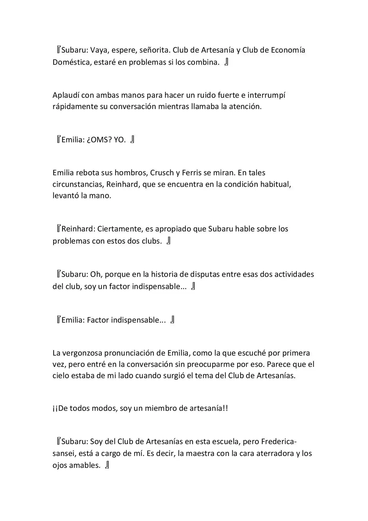 Re:Zero Academy (What If) (Novela) - Capítulo 2 - Página 21 - LectorTMOo