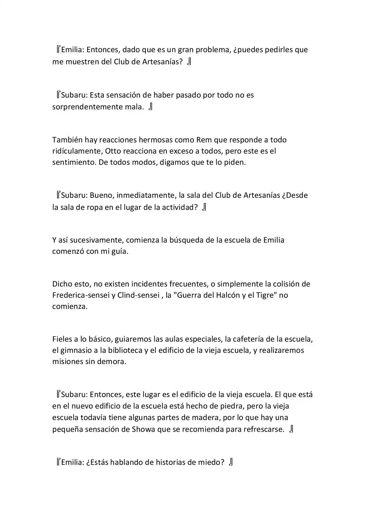 Re:Zero Academy (What If) (Novela) - Capítulo 2 - Página 35 - LectorTMOo
