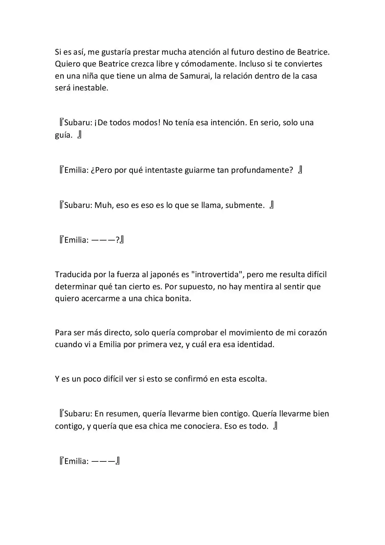 Re:Zero Academy (What If) (Novela) - Capítulo 2 - Página 47 - LectorTMOo
