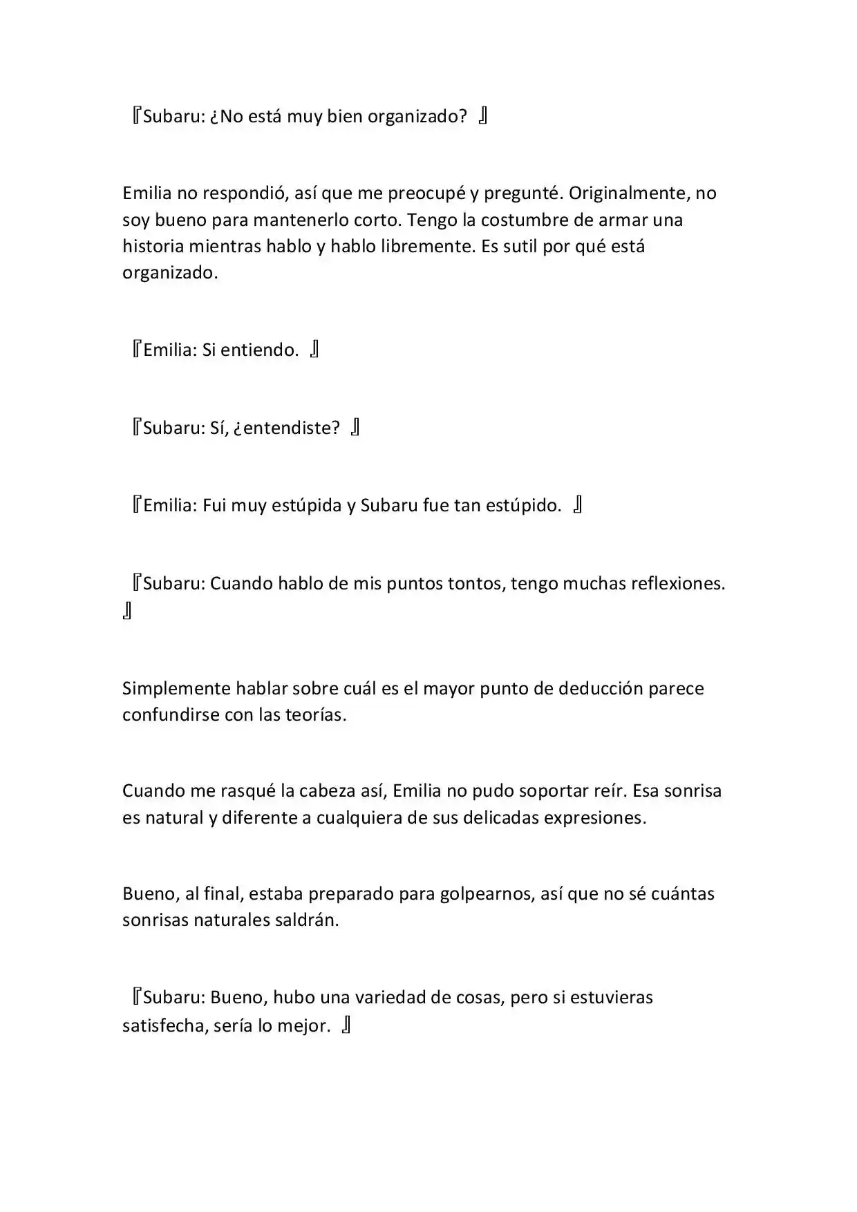 Re:Zero Academy (What If) (Novela) - Capítulo 2 - Página 48 - LectorTMOo
