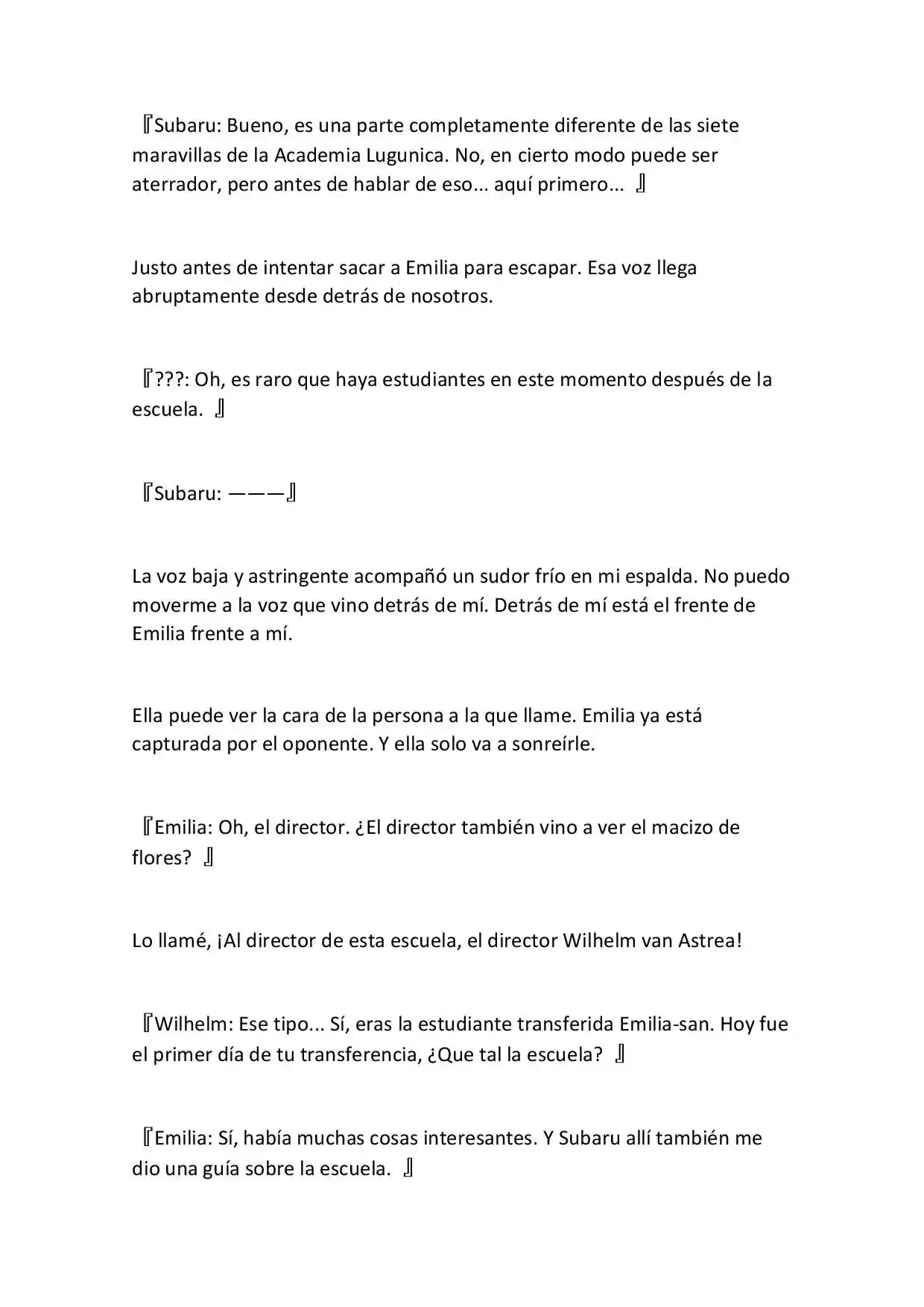 Re:Zero Academy (What If) (Novela) - Capítulo 2 - Página 50 - LectorTMOo