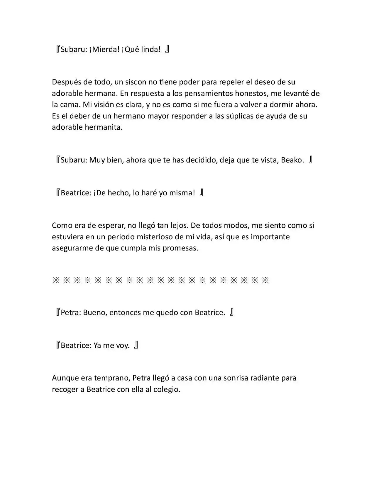 Re:Zero Academy (What If) (Novela) - Capítulo 3 - Página 5 - LectorTMOo