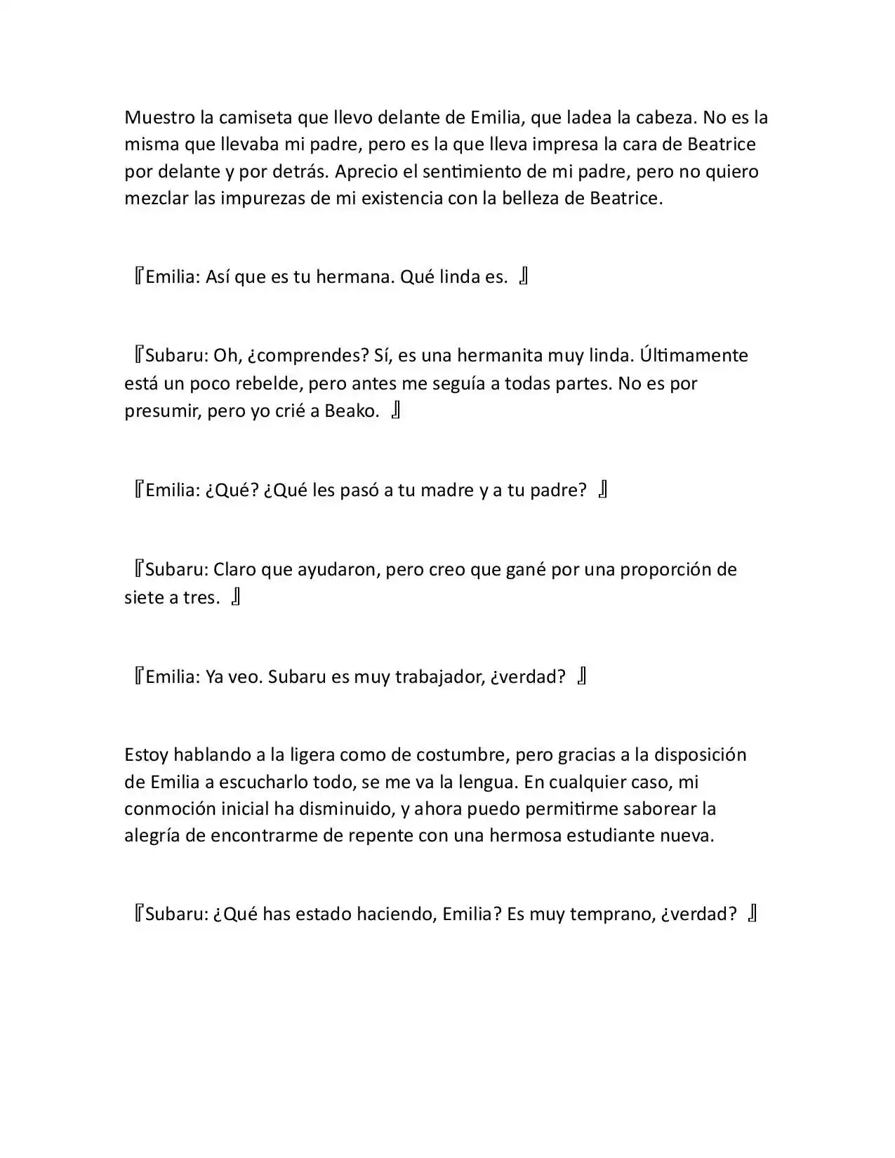Re:Zero Academy (What If) (Novela) - Capítulo 3 - Página 11 - LectorTMOo