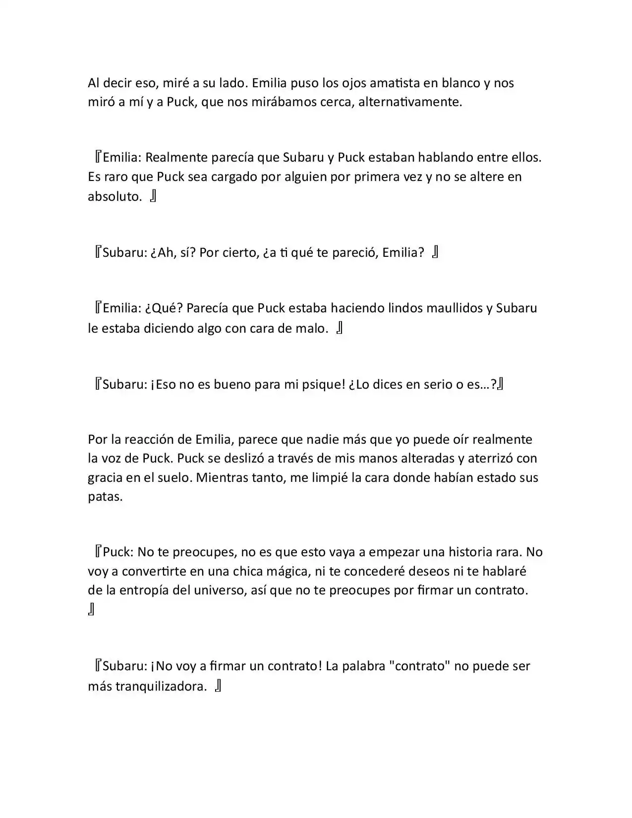 Re:Zero Academy (What If) (Novela) - Capítulo 3 - Página 14 - LectorTMOo