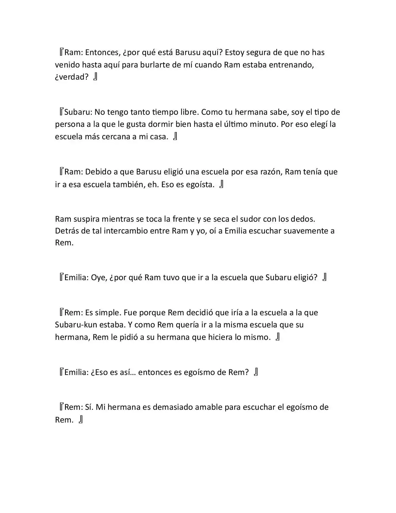 Re:Zero Academy (What If) (Novela) - Capítulo 3 - Página 28 - LectorTMOo