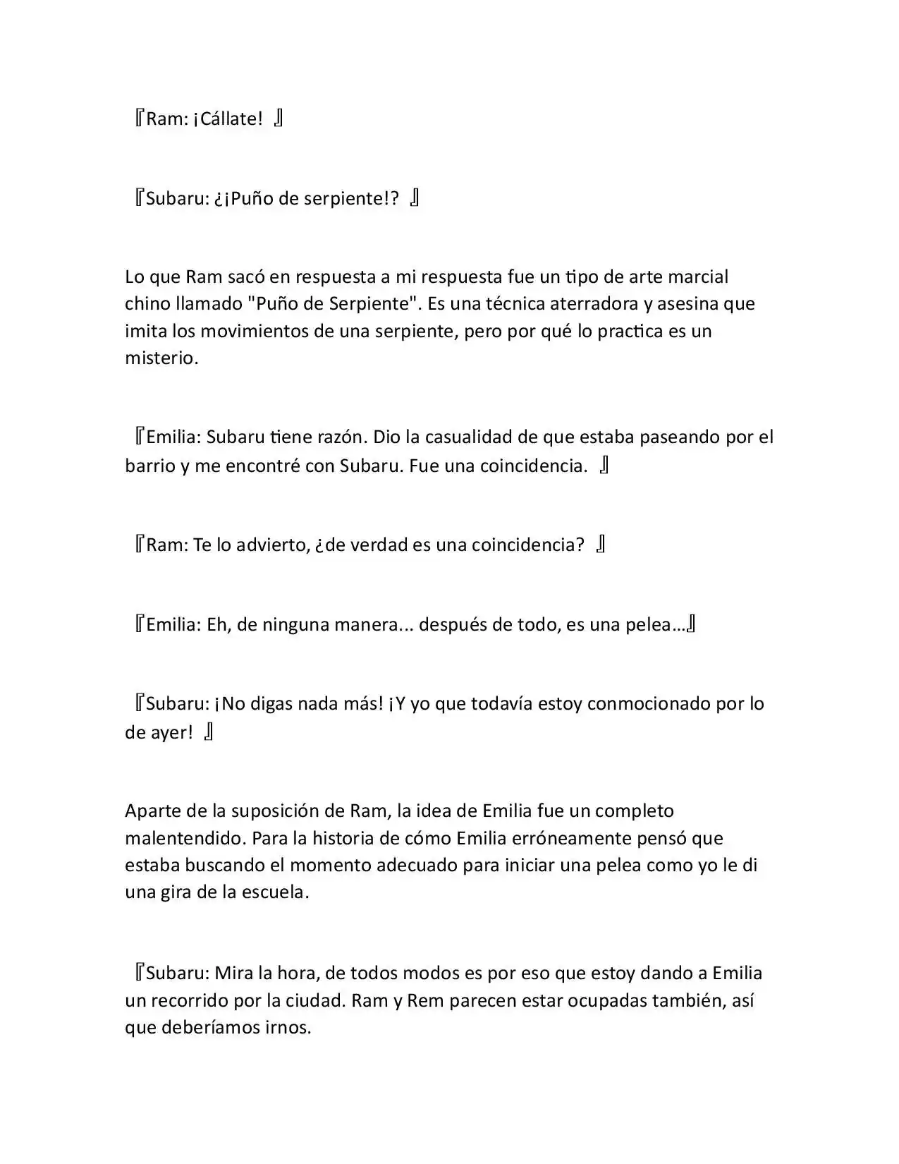 Re:Zero Academy (What If) (Novela) - Capítulo 3 - Página 32 - LectorTMOo