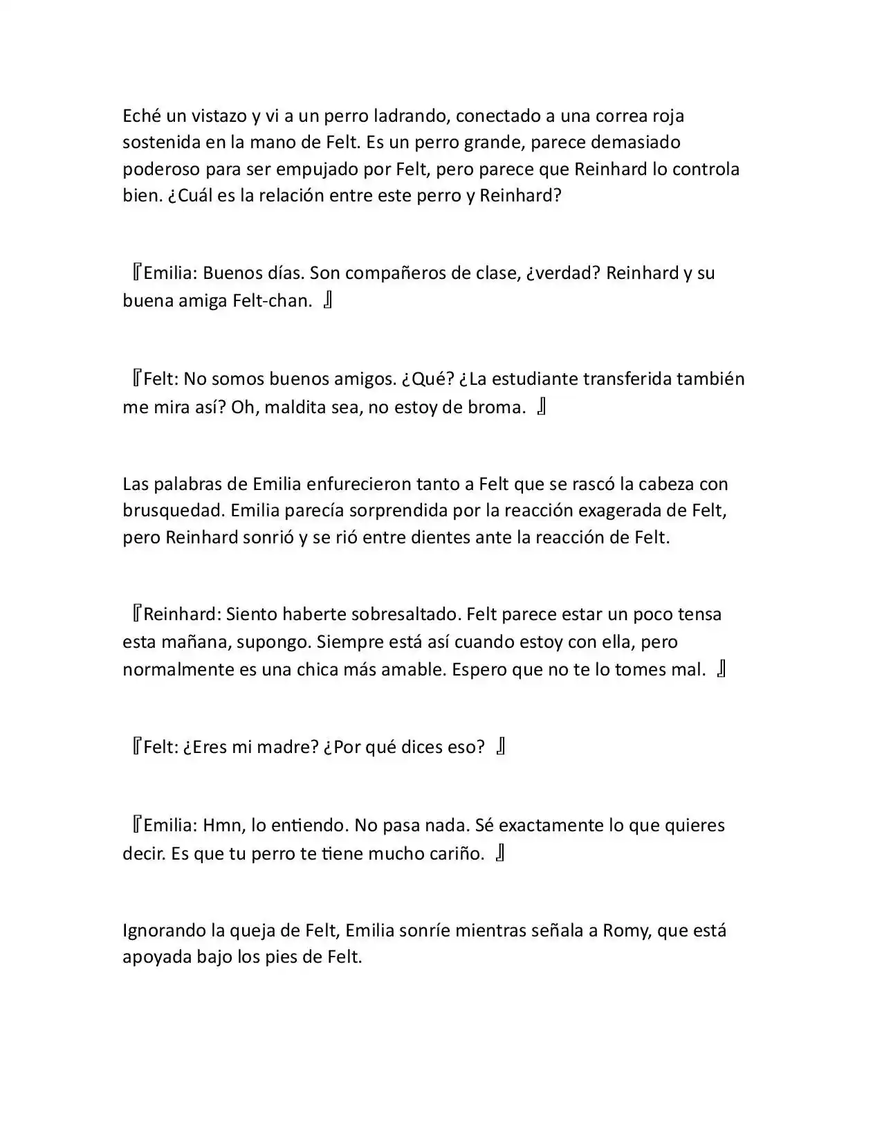 Re:Zero Academy (What If) (Novela) - Capítulo 3 - Página 39 - LectorTMOo