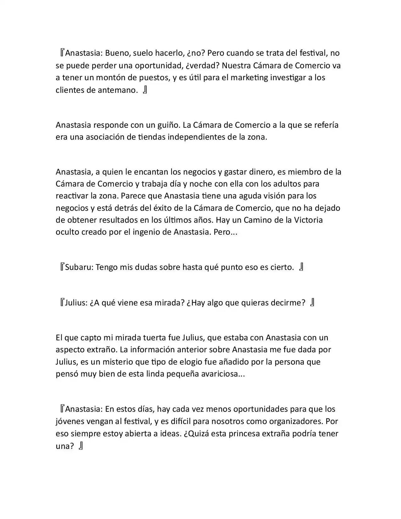 Re:Zero Academy (What If) (Novela) - Capítulo 3 - Página 53 - LectorTMOo
