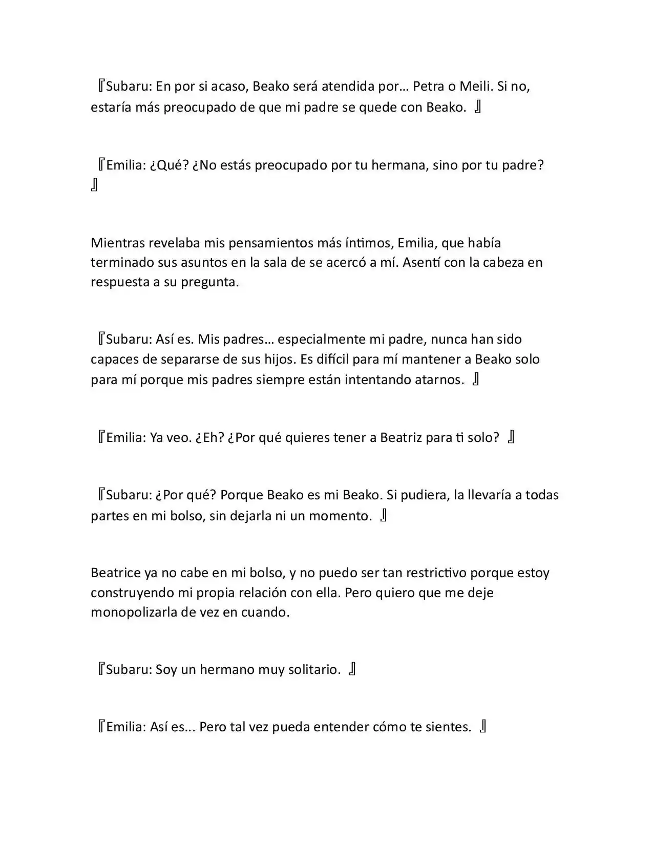 Re:Zero Academy (What If) (Novela) - Capítulo 3 - Página 56 - LectorTMOo