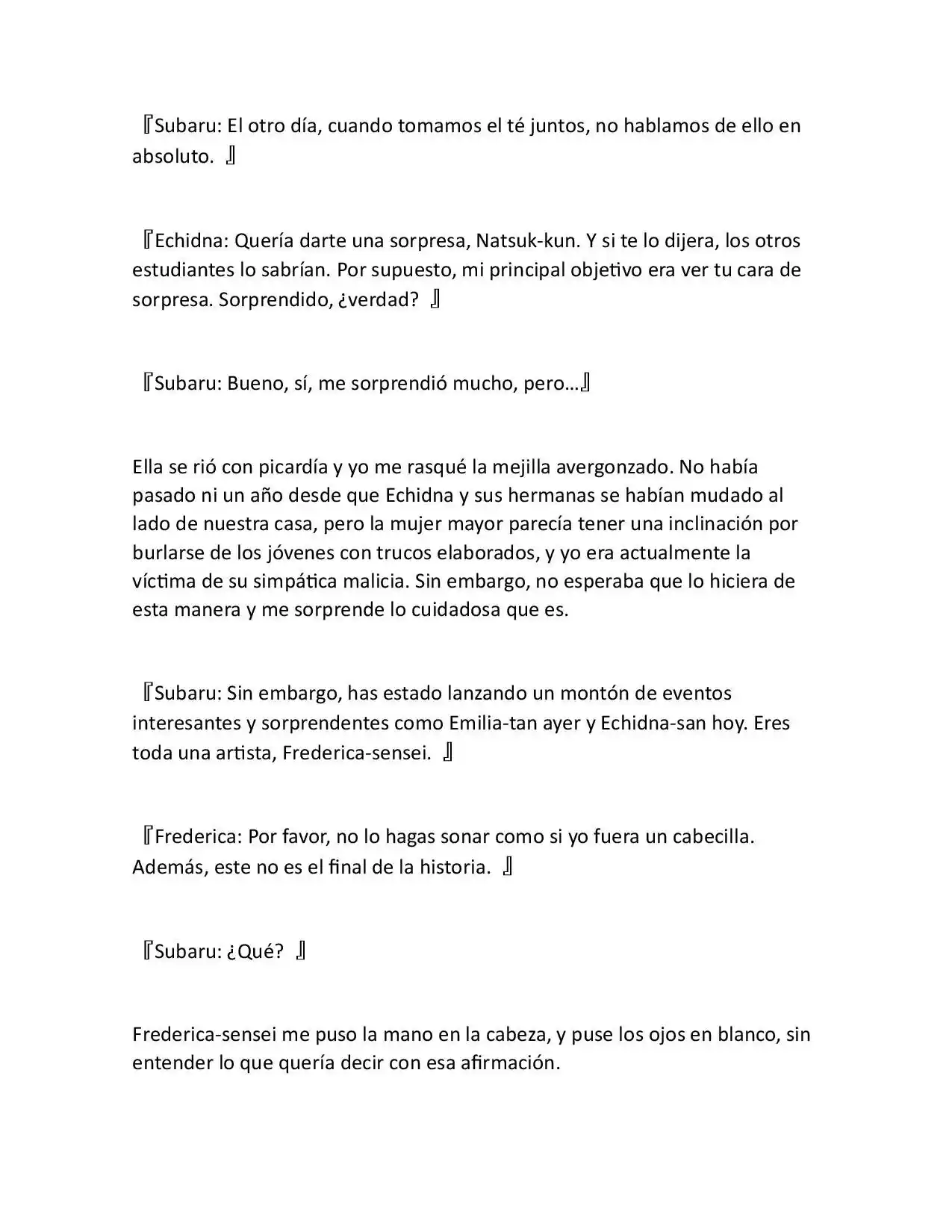Re:Zero Academy (What If) (Novela) - Capítulo 3 - Página 62 - LectorTMOo