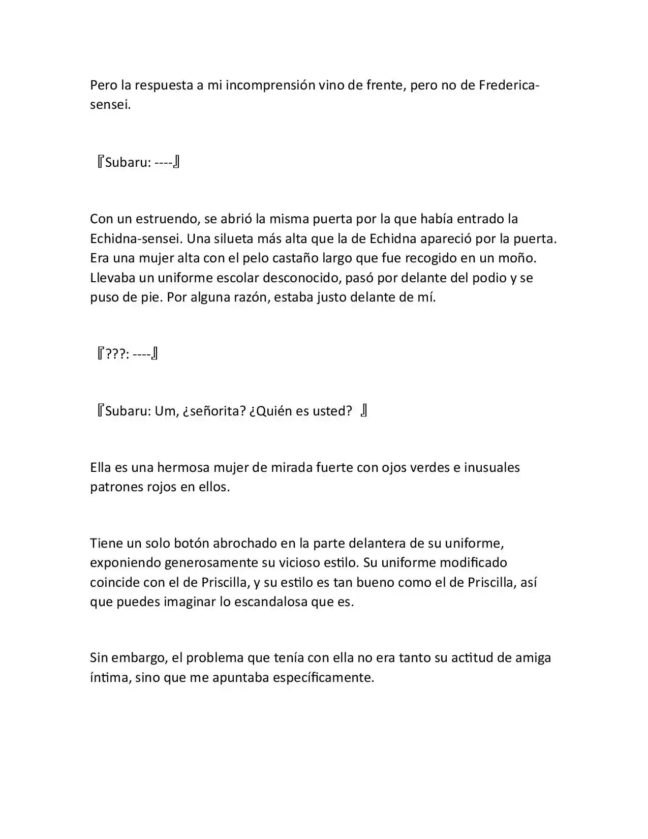 Re:Zero Academy (What If) (Novela) - Capítulo 3 - Página 63 - LectorTMOo