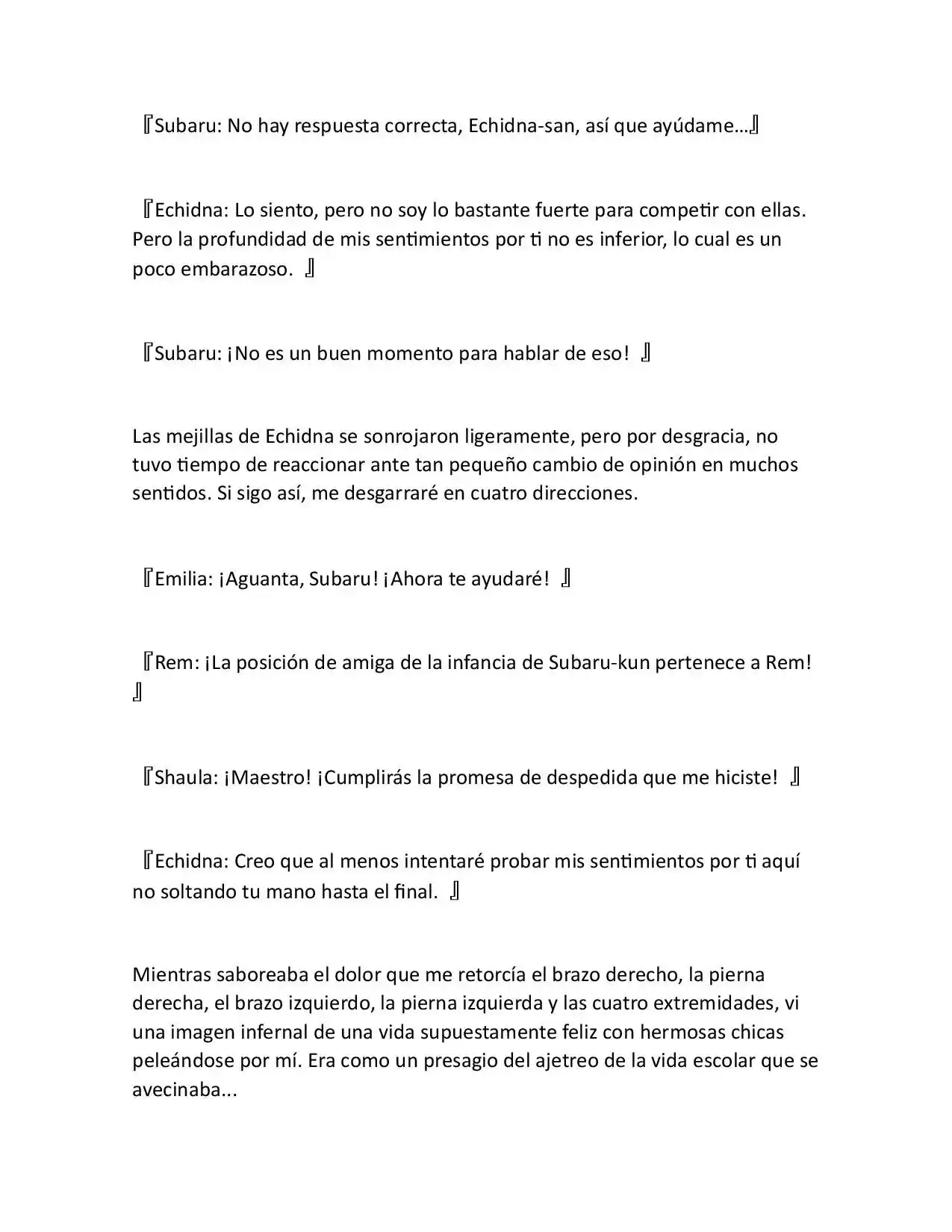 Re:Zero Academy (What If) (Novela) - Capítulo 3 - Página 67 - LectorTMOo
